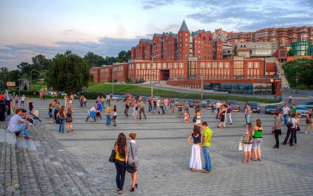 Апартаменти Іва В Центрі На Набережній Dnjepropetovsk Buitenkant foto